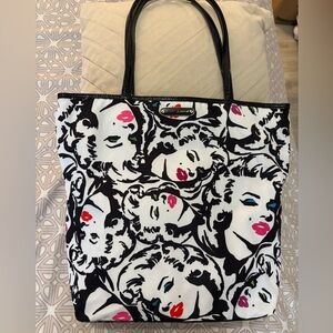 NWOT Betsey Johnson Marilyn Monroe Tote Bag